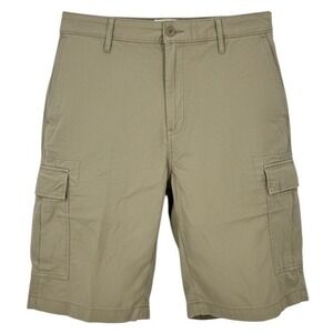 Levi's Men's Carrier Cargo Shorts Khaki Size 50 Loose Fit Hits Knee NEW Ripstop